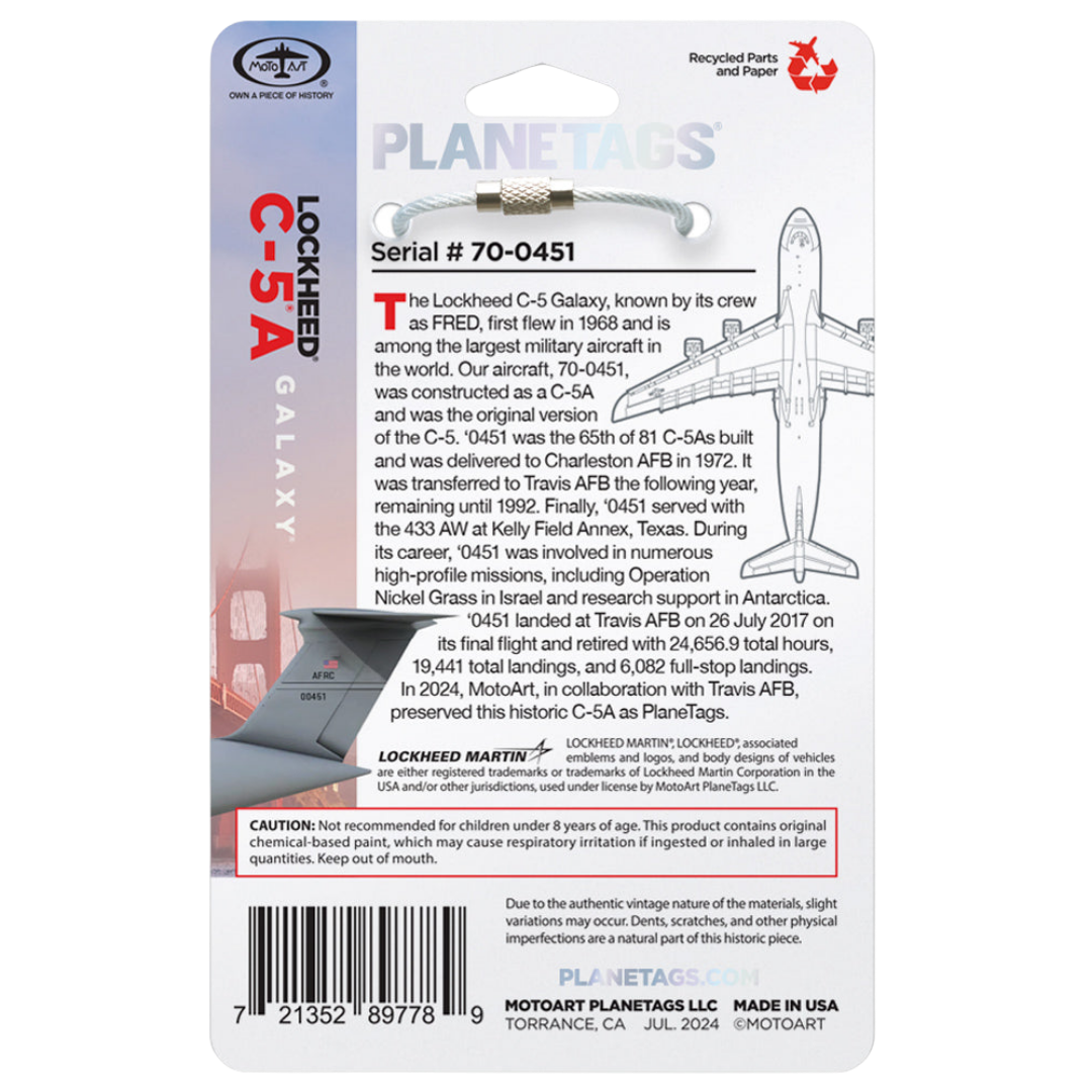 Planetags C-5®A Galaxy® 70-0451