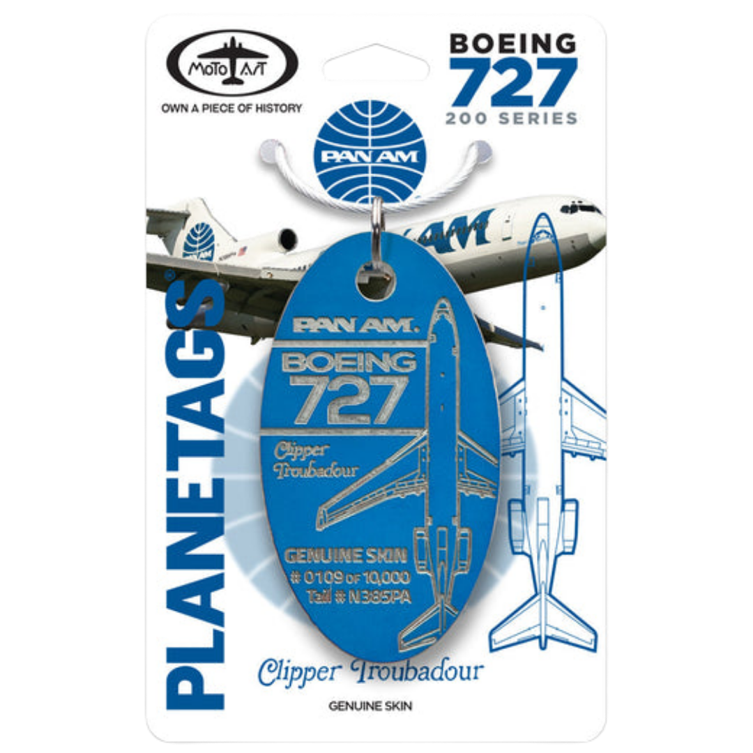 Planetags Pan Am® 727- N385PA