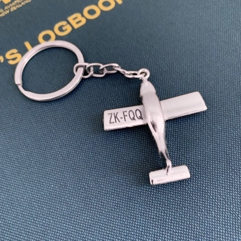Aircraft Keychain Personalised With Your Registration