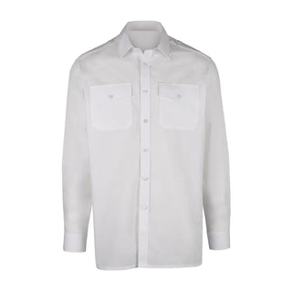 Alexandra Mens Long Sleeve Pilot Shirt - White Shirts by Alexndra | Downunder Pilot Shop