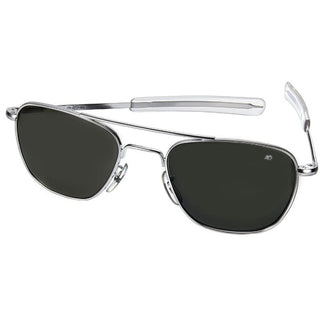 AO Eyewear - Original Pilot - Silver 52mm Sunglasses by AO Eyewear | Downunder Pilot Shop
