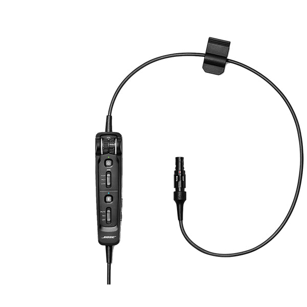 Bose A30 Aviation Headset Cable With Bluetooth Control Module Straight Cable With 6-Pin LEMO Plug - 51 cm Headset Accessories by Bose | Downunder Pilot Shop