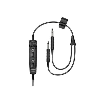 Bose A30 Aviation Headset Cable With Bluetooth Control Module Straight Cable With Dual GA Plugs Headset Accessories by Bose | Downunder Pilot Shop