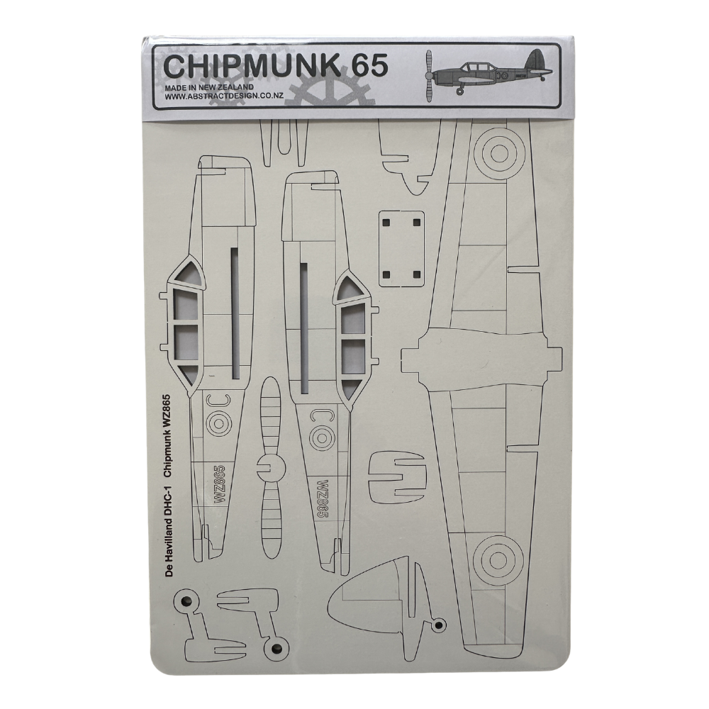 Chipmunk 65 Laser Cut Model Aircraft Models by Chipmunk 65 | Downunder Pilot Shop