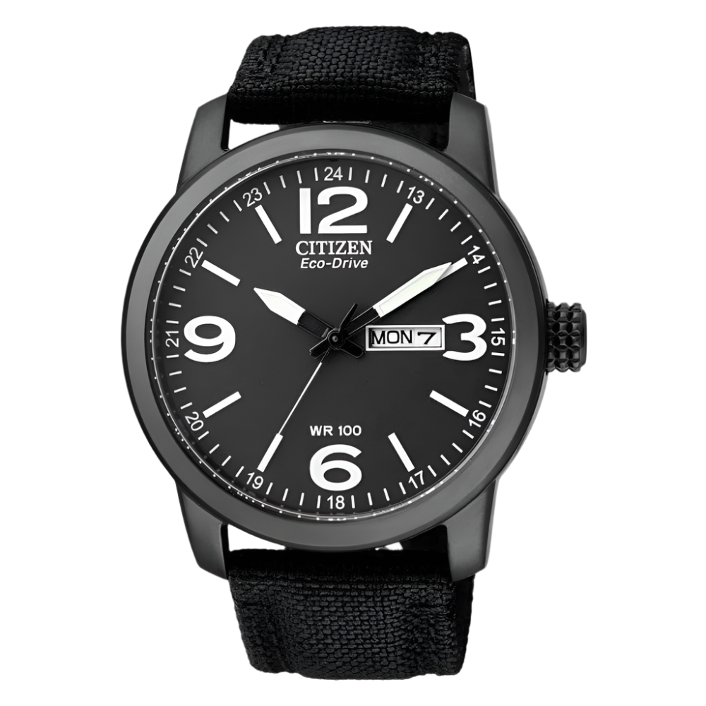 Citizen Eco-Drive Military Black - BM8475-34E Watches by Citizen | Downunder Pilot Shop