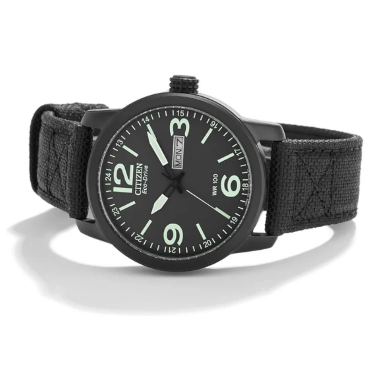 Citizen Eco-Drive Militaire Noir - BM8475-34E