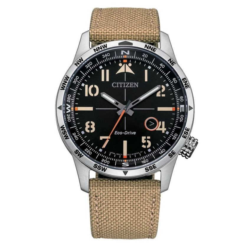 Citizen Military Aviator Eco-Drive - BM7550-10E | Pilot Shop