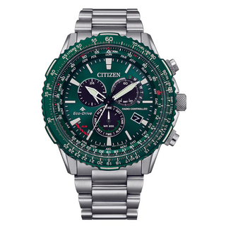 Citizen Promaster Frequent Flyer - Green CB5004-59W Watches by Citizen | Downunder Pilot Shop