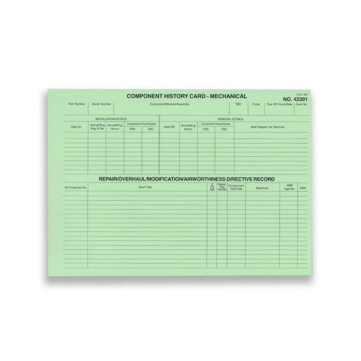 Component History-Mechanical CAA 1467