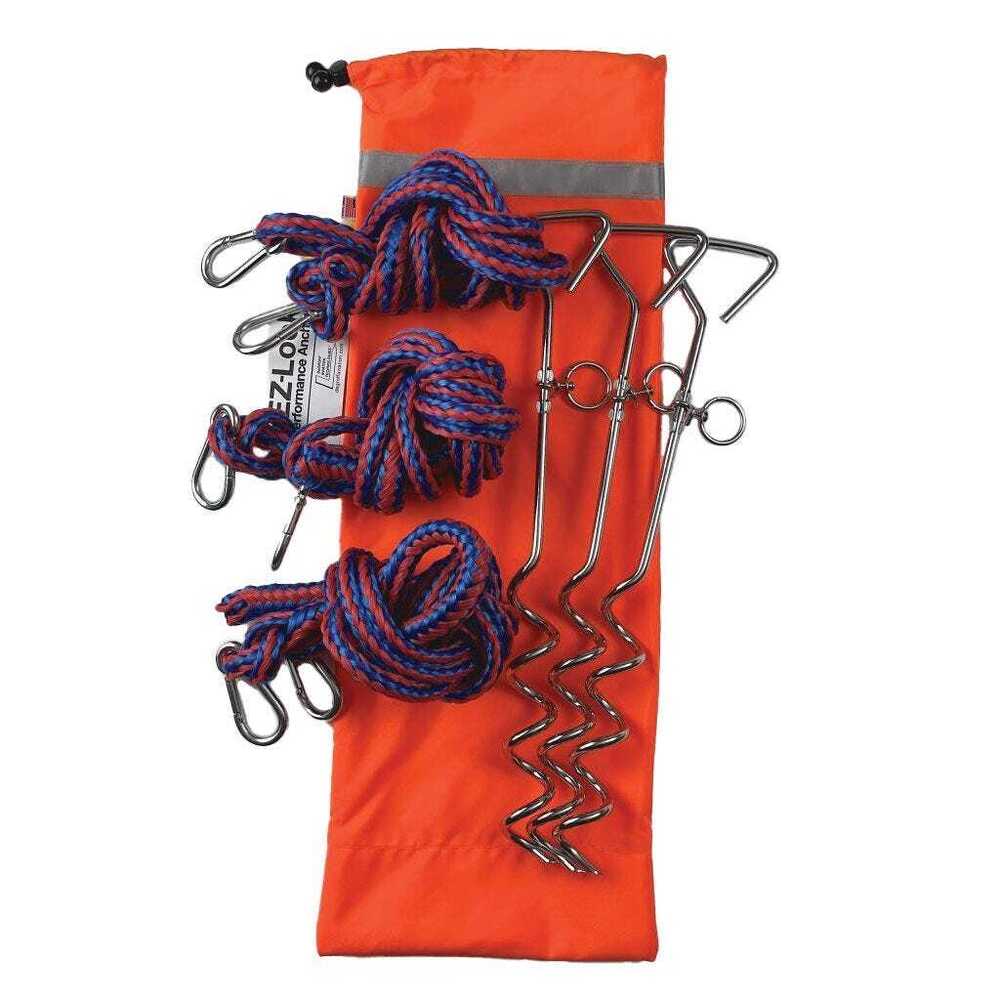 EZ-Lock Tie Down Performance Anchor Kit Pitot Tube Covers and Tie Downs by ASUSA | Downunder Pilot Shop