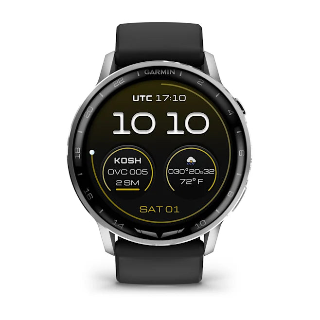 Garmin D2 Air X15 Aviator Smartwatch - Silver