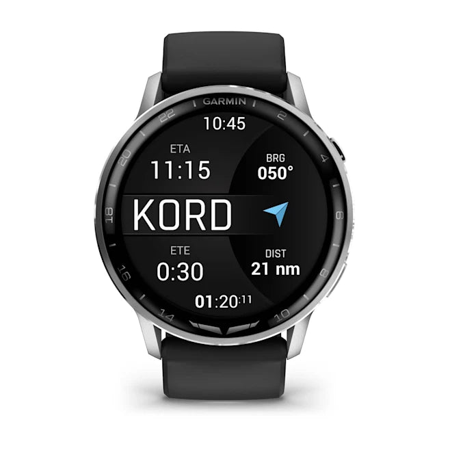 Garmin D2 Air X15 Aviator Smartwatch - Silver