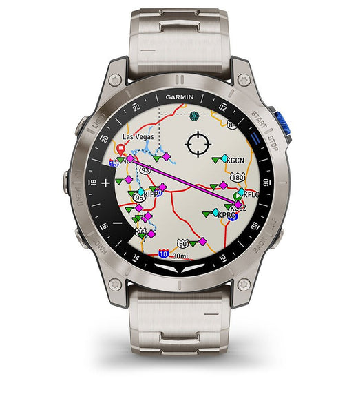 Garmin D2 Mach 1 Titanium - Pilot Watch Watches by Garmin Aviation | Downunder Pilot Shop
