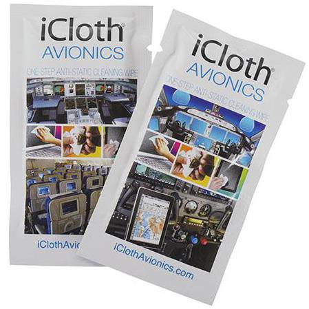 iCloth Avionics Wipes (Box of 24) Cockpit Accessories by iCloth | Downunder Pilot Shop