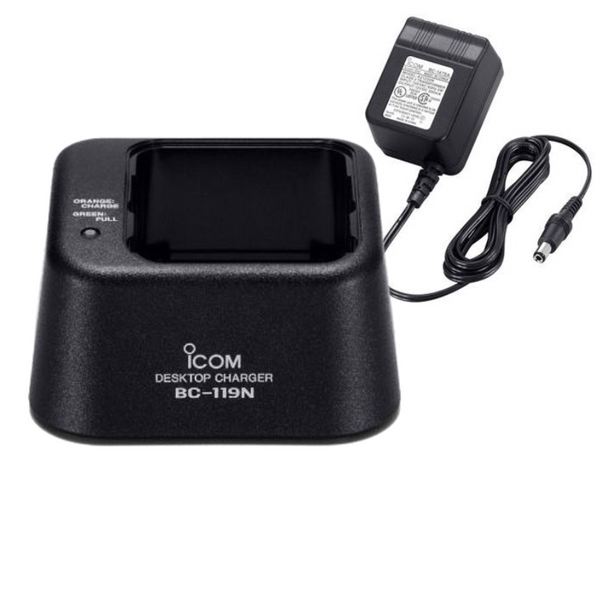 ICOM BC-119N Rapid Desktop Charger Radio Accessories by ICOM | Downunder Pilot Shop