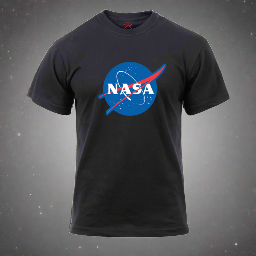NASA Logo T-Shirt - Black