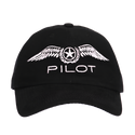 Pilot Wings Cap - Black Caps by Downunder | Downunder Pilot Shop