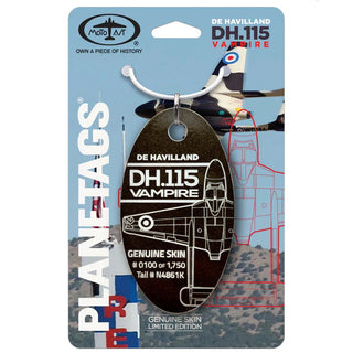 PlaneTags De Havilland Vampire N4861K