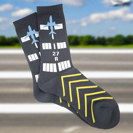 Premium Crew Socks - Runway Design