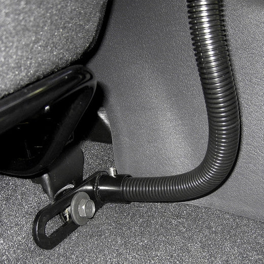 RAM POD I Universal No Drill Vehicle Floor Mount with 18" Rigid Aluminium Rod & Round Base Vehicle Mounts by RAM Mount | Downunder Pilot Shop