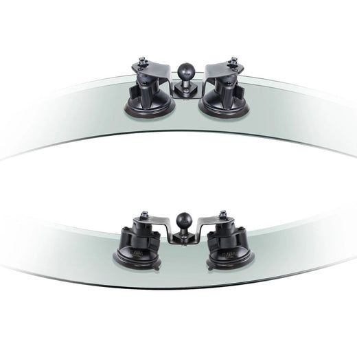 RAM Twist-Lock Dual Pivot Suction Cup Base with 1" Ball Mounts by RAM Mount | Downunder Pilot Shop