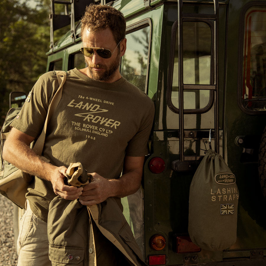 Red Canoe Land Rover Ripstop Bag