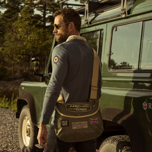 Red Canoe Land Rover Shoulder Bag - Khaki