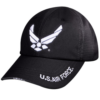 Rothco Mesh Black Tactical US Airforce Wing Cap-Rothco-Downunder Pilot Shop