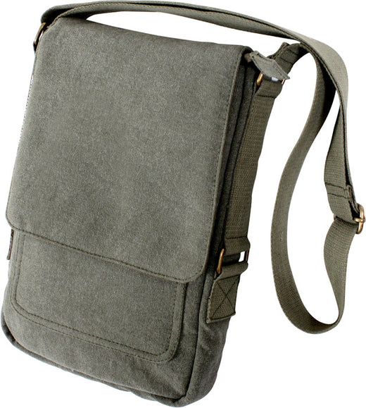 Rothco Vintage Canvas Military Tech Bag - Olive-Rothco-Downunder Pilot Shop