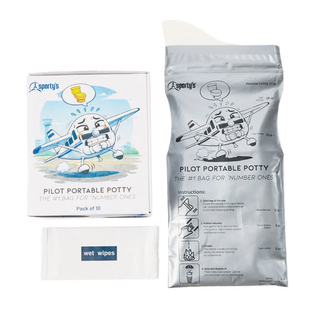 Pilot Portable Potty (Pack of 10)