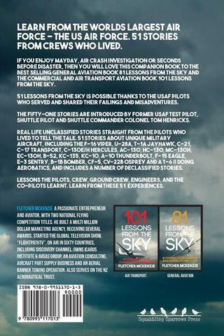 51 Lessons From the Sky - Paperback Books by Lessons From The Sky | Downunder Pilot Shop