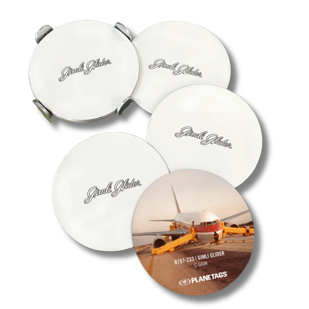 Planetags B767-233 GIMLI GLIDER COASTERS