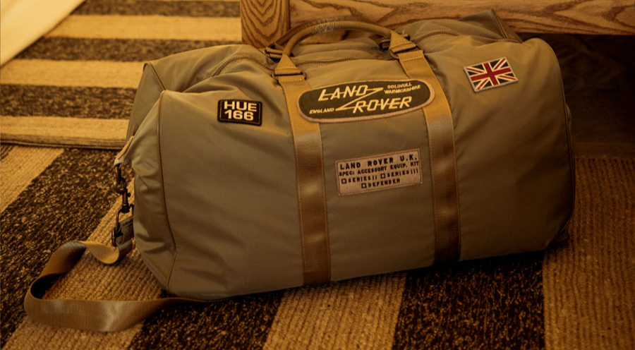 Red Canoe Land Rover Duffle Bag