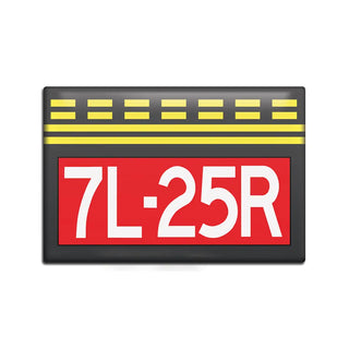 Taxiway Sign Fridge Magnet