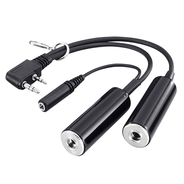 Adaptateur de casque ICOM pour les émetteurs-récepteurs IC-A6, A14 et A24