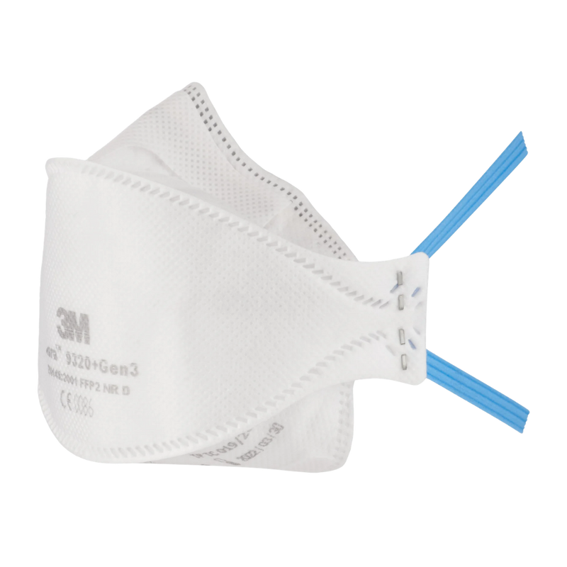 3M P2 Aura Particulate Respirator Flat Fold- 9320+