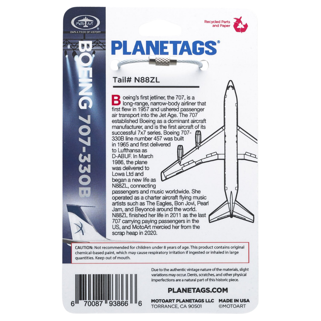 Planetags Boeing 707-330 - N88ZL - BON JOVI