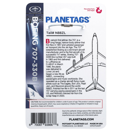 Planetags Boeing 707-330 - N88ZL - BON JOVI