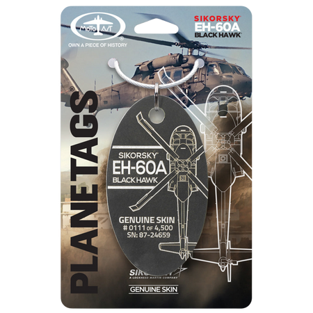 PlaneTags EH-60A BLACK HAWK 87-24659