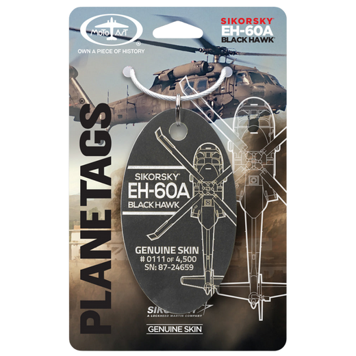 PlaneTags EH-60A BLACK HAWK 87-24659