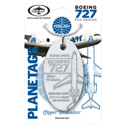 Planetags Pan Am® 727- N385PA