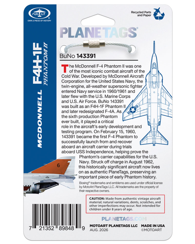 Planetags McDonnell F4H-1F 143391