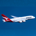 Maquette d'avion moulée sous pression 1:400 - Qantas A380