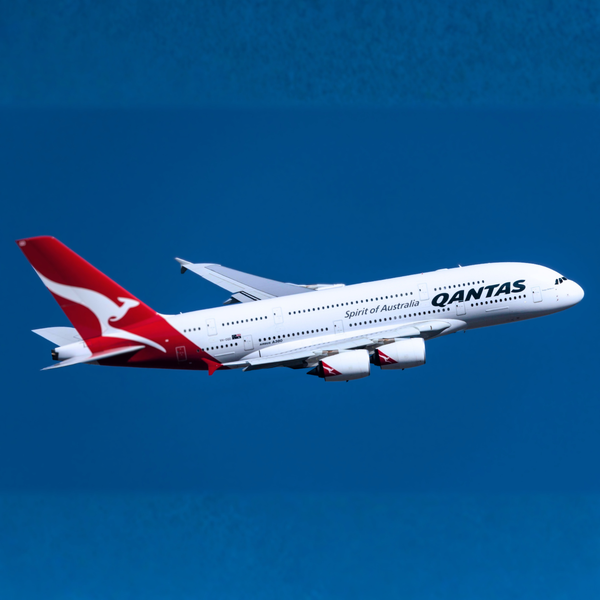 Maquette d'avion moulée sous pression 1:400 - Qantas A380