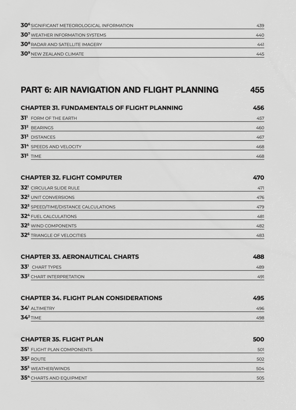 Notes for the Private Pilot - NZ Edition