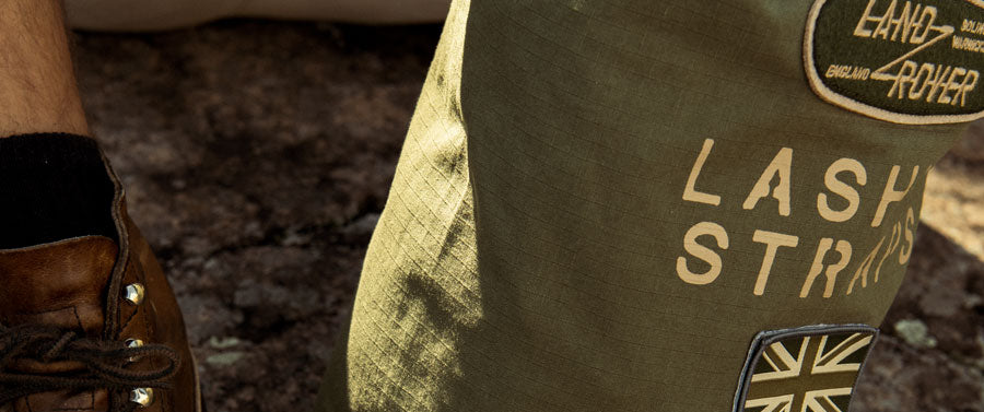 Red Canoe Land Rover Ripstop Bag