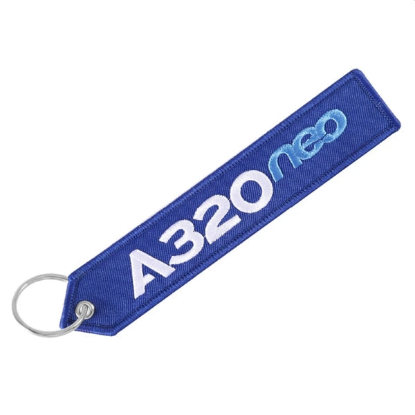 Airbus A320neo Keychain Keychains by Airbus | Downunder Pilot Shop