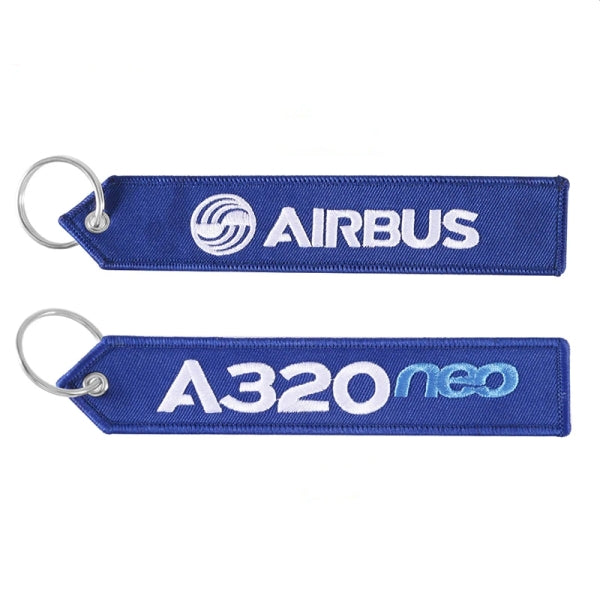 Airbus A320neo Keychain Keychains by Airbus | Downunder Pilot Shop