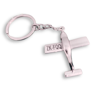 Aircraft Keychain Personalised With Your Registration