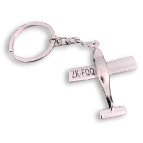 Aircraft Keychain Personalised With Your Registration | Pilot Shop
